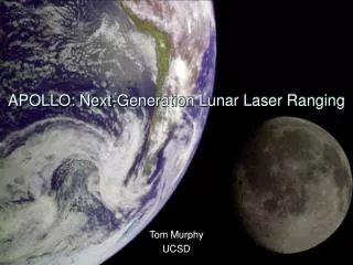 APOLLO: Next-Generation Lunar Laser Ranging