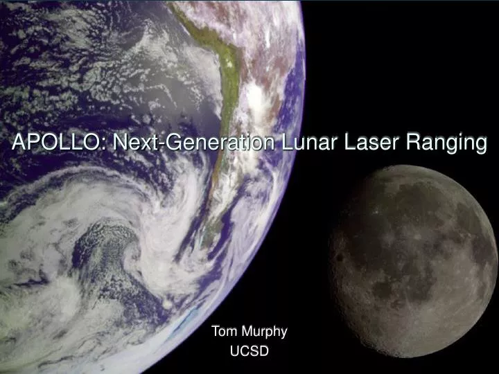 apollo next generation lunar laser ranging
