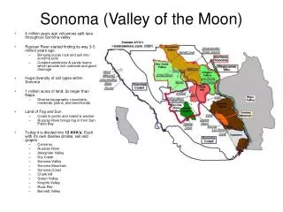 Sonoma (Valley of the Moon)