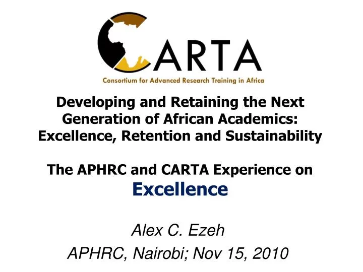 alex c ezeh aphrc nairobi nov 15 2010