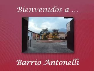 Barrio Antonelli