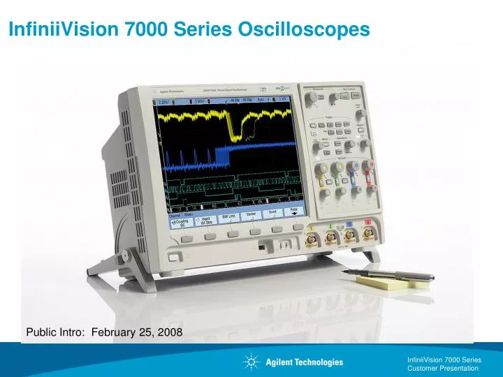 infiniivision 7000 series oscilloscopes