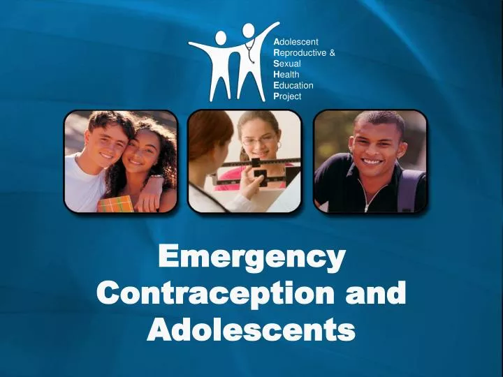 emergency contraception and adolescents