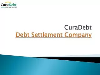 Curadebt Debt Settlement Company