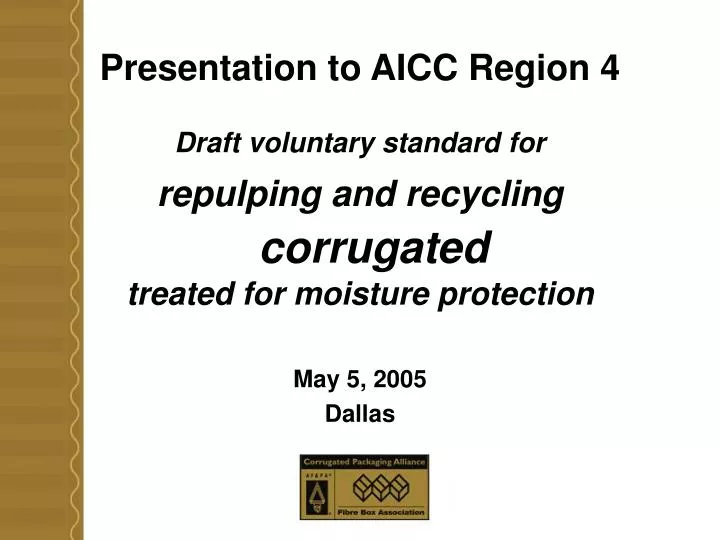 presentation to aicc region 4