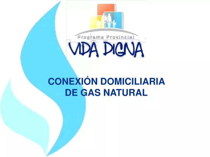 conexi n domiciliaria de gas natural