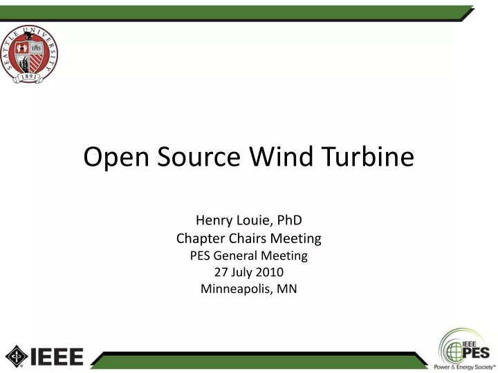 open source wind turbine