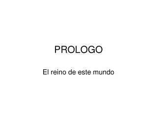prologo