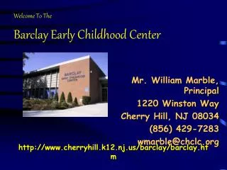 Barclay Early Childhood Center