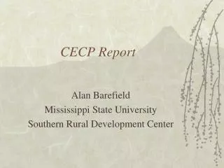 CECP Report
