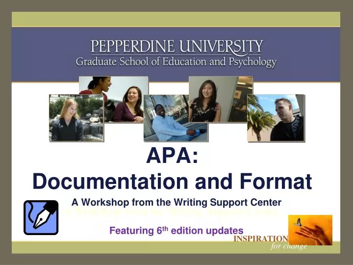 apa documentation and format