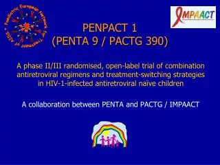 PENPACT 1 (PENTA 9 / PACTG 390)