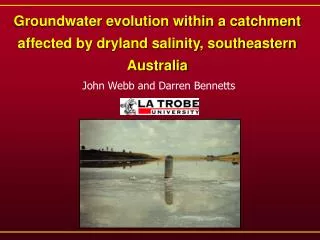 Groundwater evolution within a catchment affected by dryland salinity, southeastern Australia
