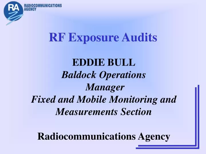 rf exposure audits