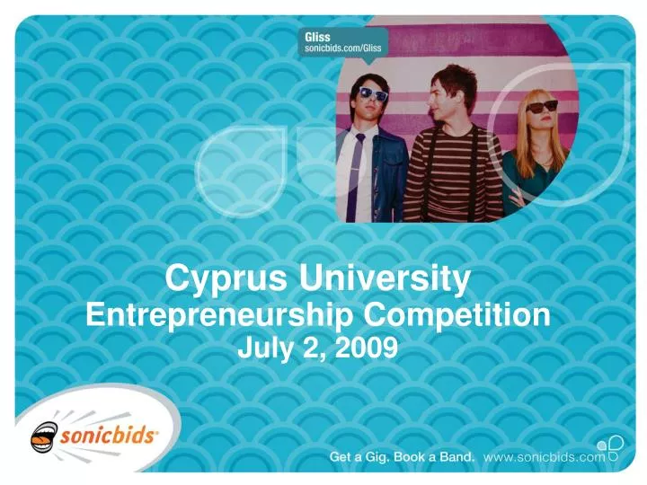cyprus university entrepreneurship competition july 2 2009