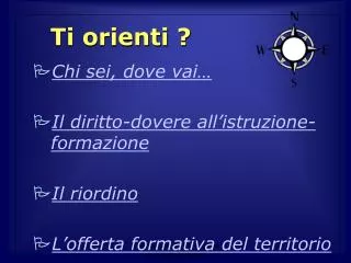 ti orienti