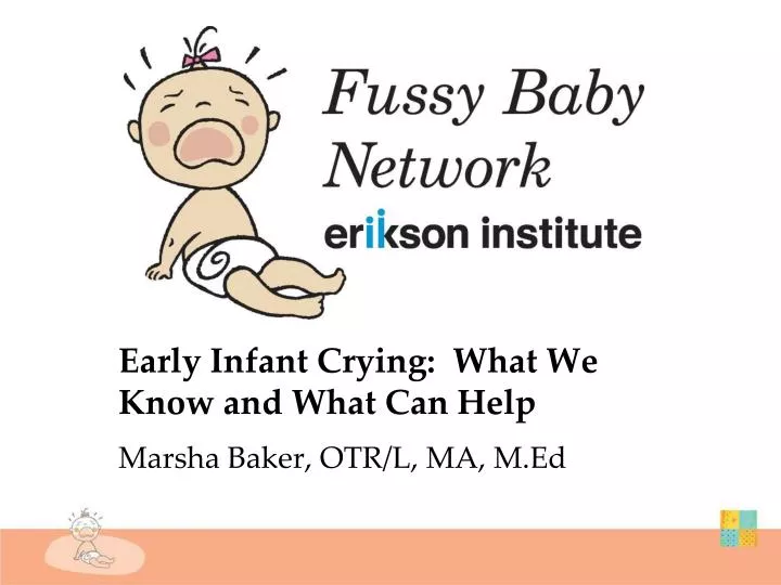 early infant crying what we know and what can help