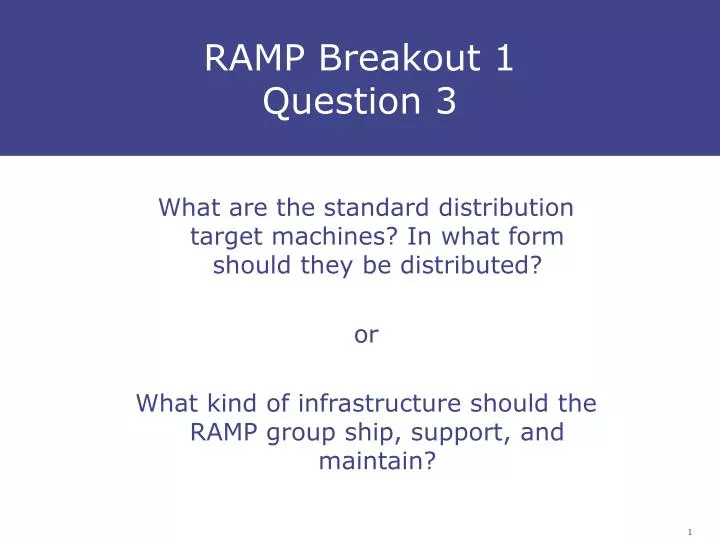 ramp breakout 1 question 3