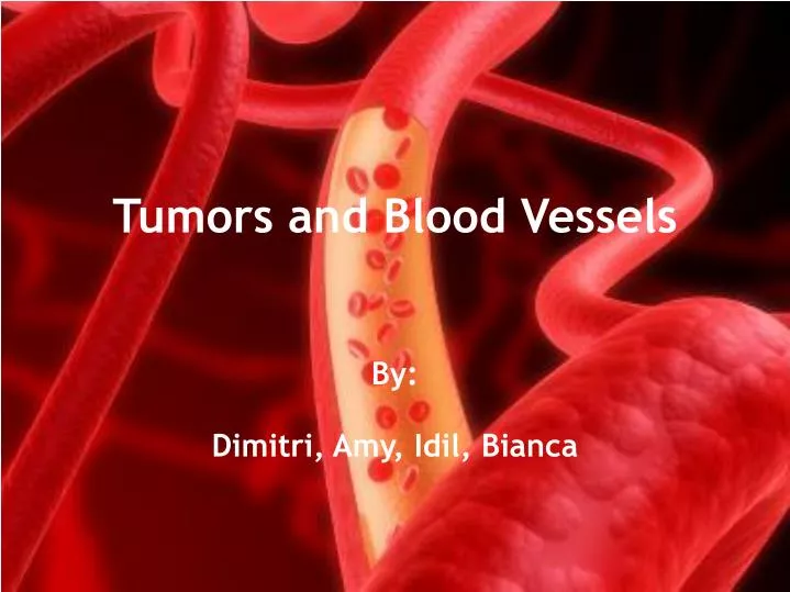 tumors and blood vessels