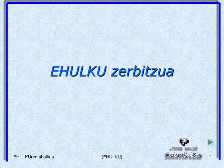 ehulku zerbitzua