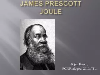 james prescott joule