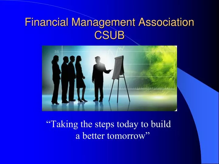 financial management association csub