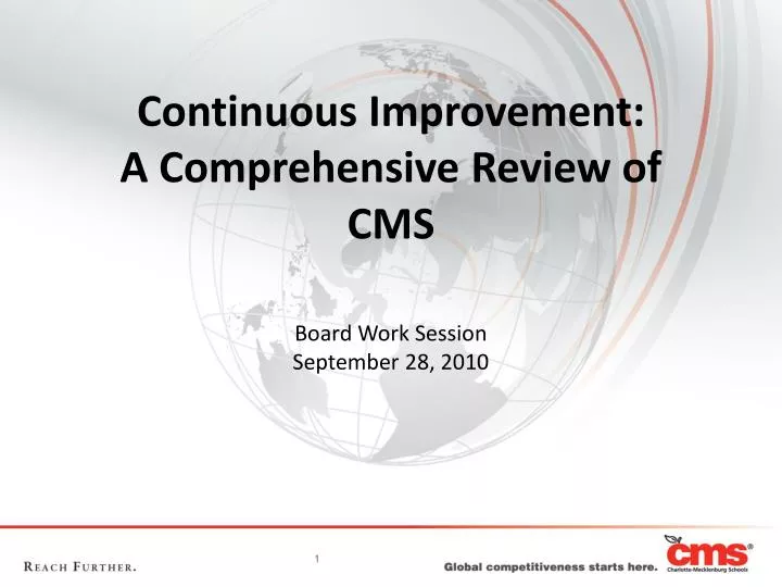 continuous improvement a comprehensive review of cms