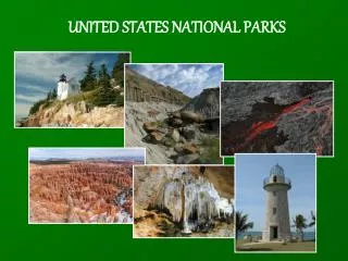 UNITED STATES NATIONAL PARKS