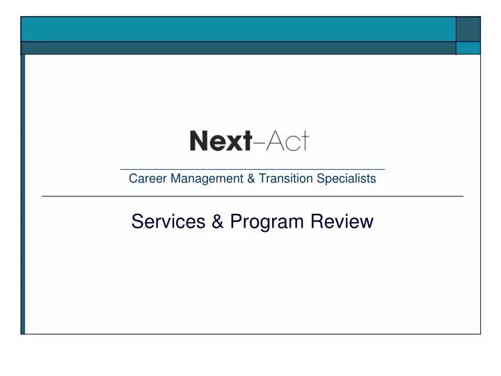 career management transition specialists