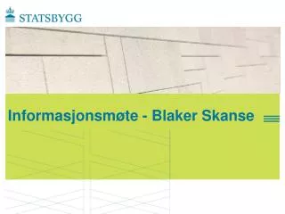 informasjonsm te blaker skanse