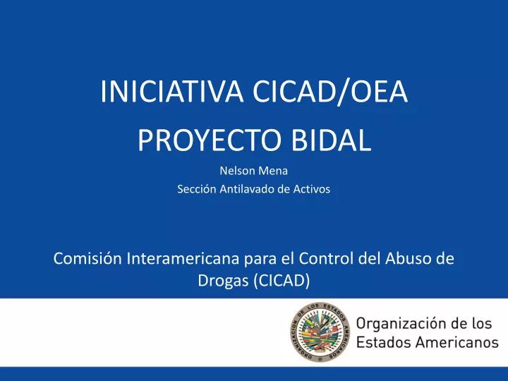 comisi n interamericana para el control del abuso de drogas cicad
