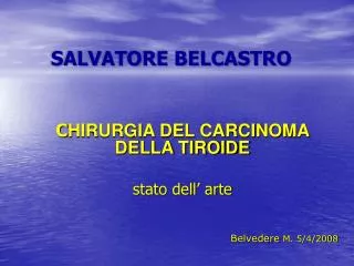 salvatore belcastro