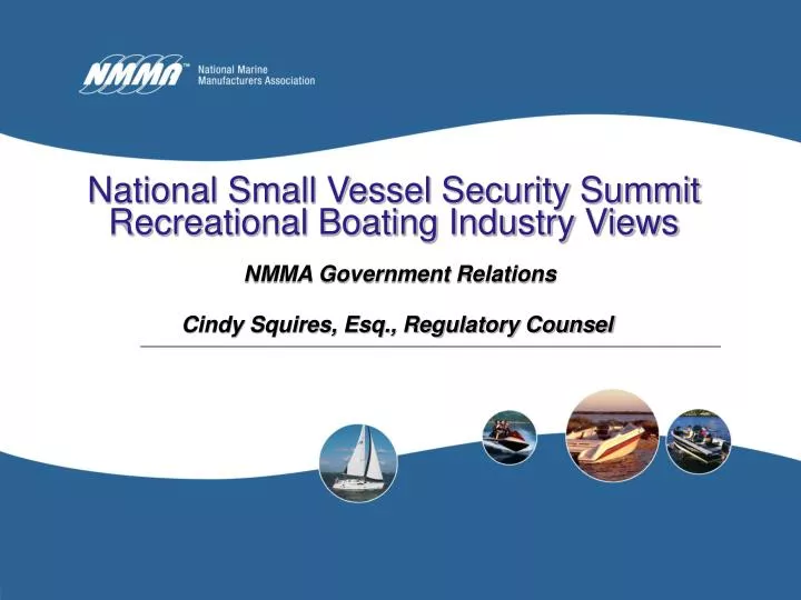 national small vessel security summit recreational boating industry views