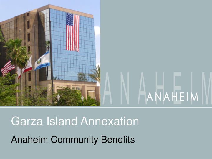 garza island annexation