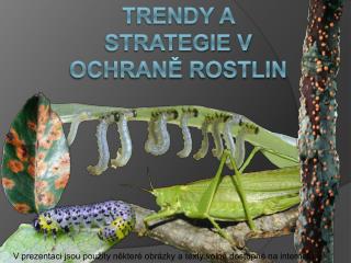 trendy a strategie v ochran rostlin