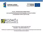 Dane INFORMACYJNE - slide 1