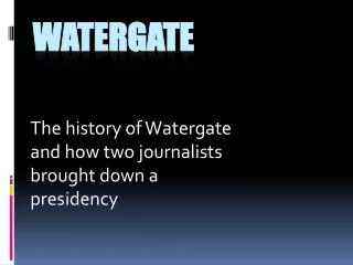 Watergate