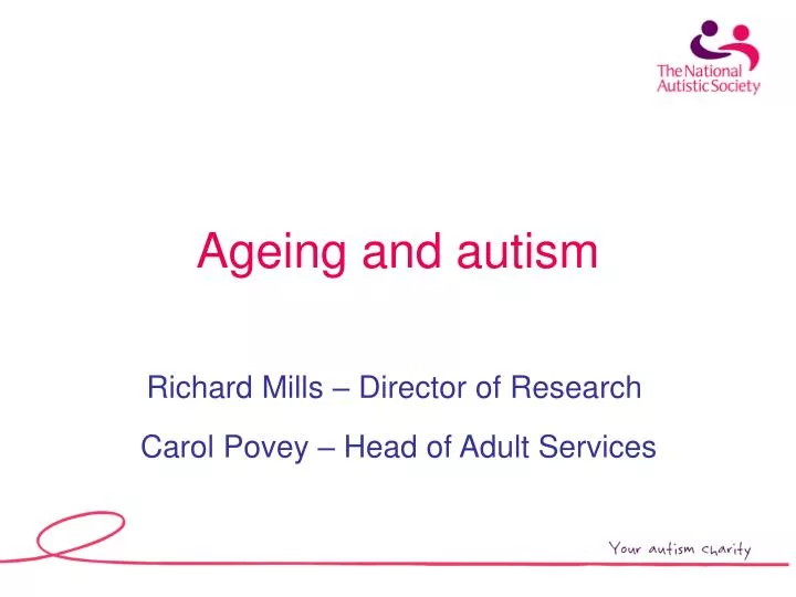 ageing and autism