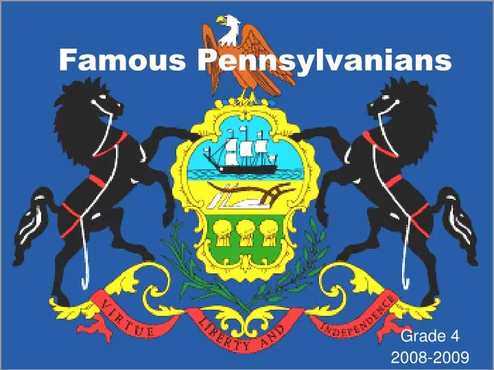 famous pennsylvanians