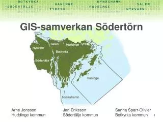 GIS-samverkan Södertörn