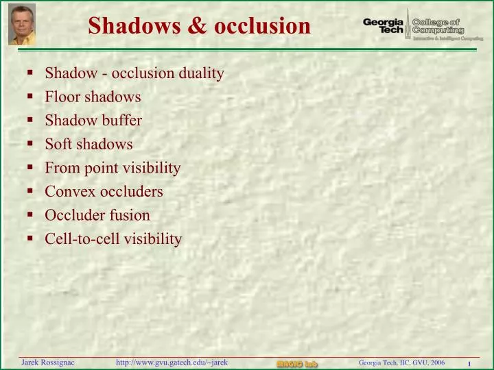 shadows occlusion