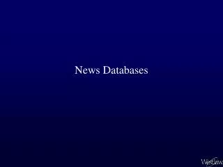 News Databases