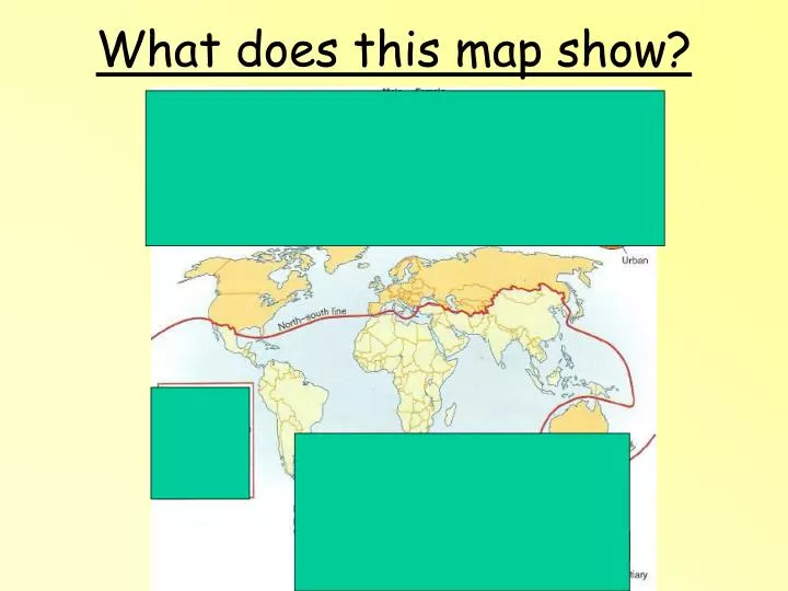 what does this map show