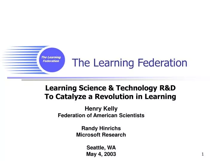 the learning federation
