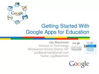 Getting Started With Google Apps for Education