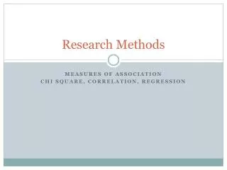 Research Methods