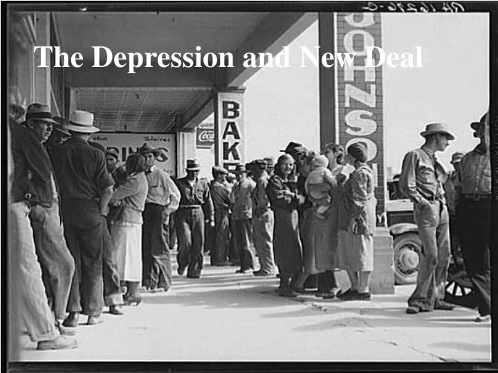 the depression and new deal