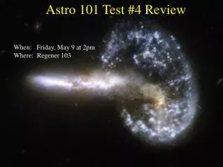 Astro 101 Test #4 Review