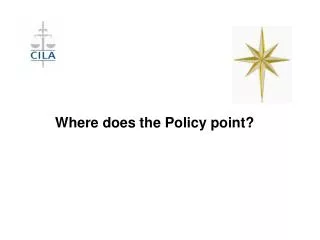 Where does the Policy point?