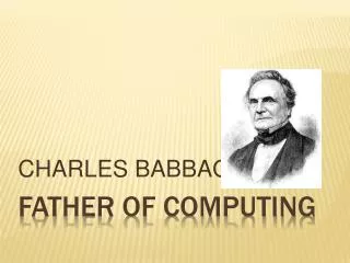 Father of computing